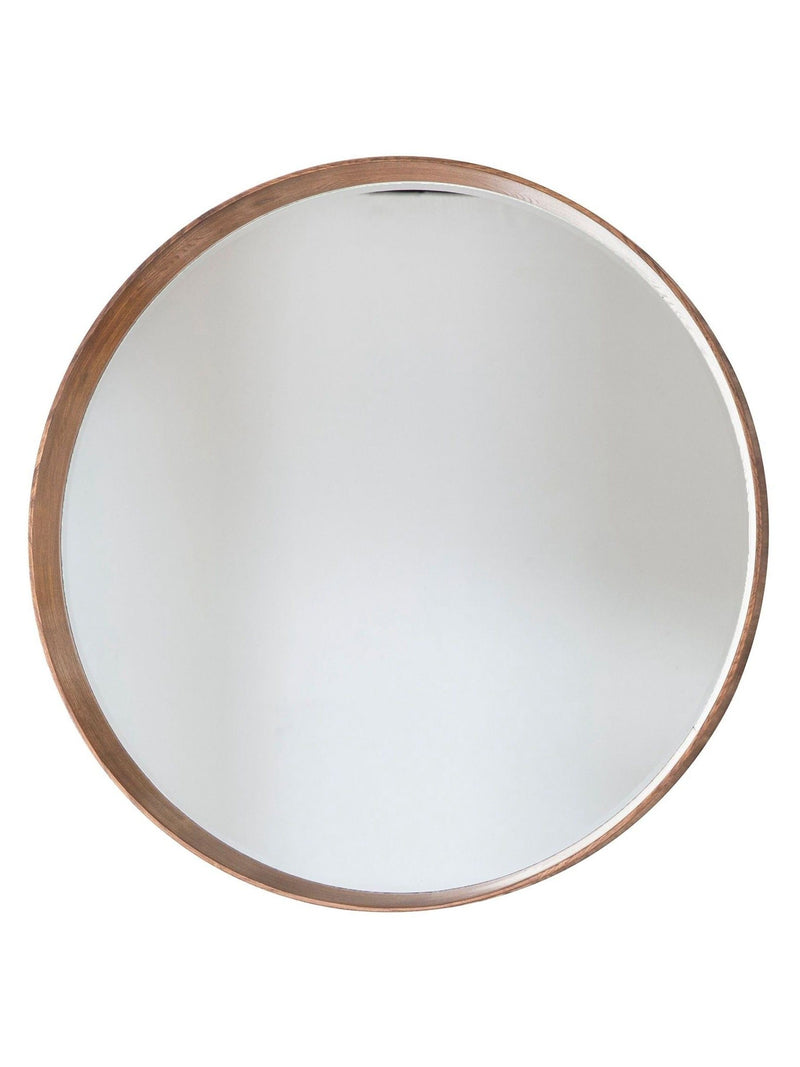 Gallery Home Natural Lainey round mirror 73.5cm, UK version