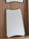Gallery Home Gold Eden rectangular mirror 81x61cm, UK version