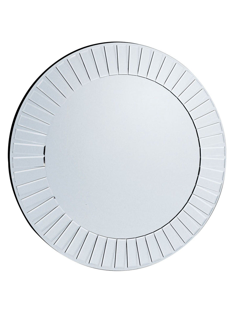 Gallery Home round mirror Silver Hooper 90cm, UK version