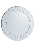 Gallery Home round mirror Silver Hooper 90cm, UK version