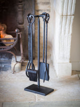 Next Garden Trading Set of 4 Brown Wrought Iron Fireside Tools- Buy online at McGrocer