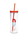Kate Spade New York acrylic tumbler initial D - British product