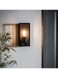 Gallery Home Black Javier outdoor wall light (British brand)