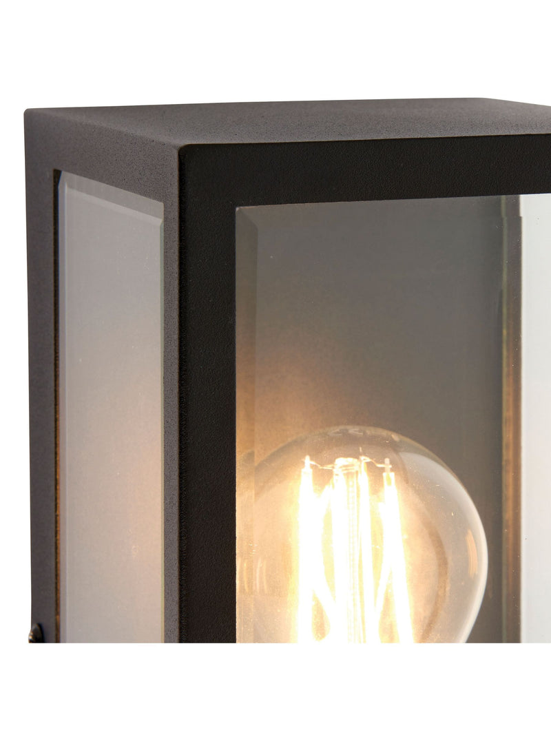 Gallery Home Black Javier outdoor wall light (British brand)