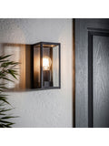 Gallery Home Black Javier outdoor wall light (British brand)