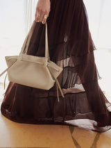 Next Mango White Compact Shoulder Bag- Buy online at McGrocer