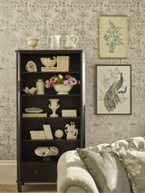 Next Laura Ashley Henshaw Black 2 Drawer Single Bookcase- Buy online at McGrocer