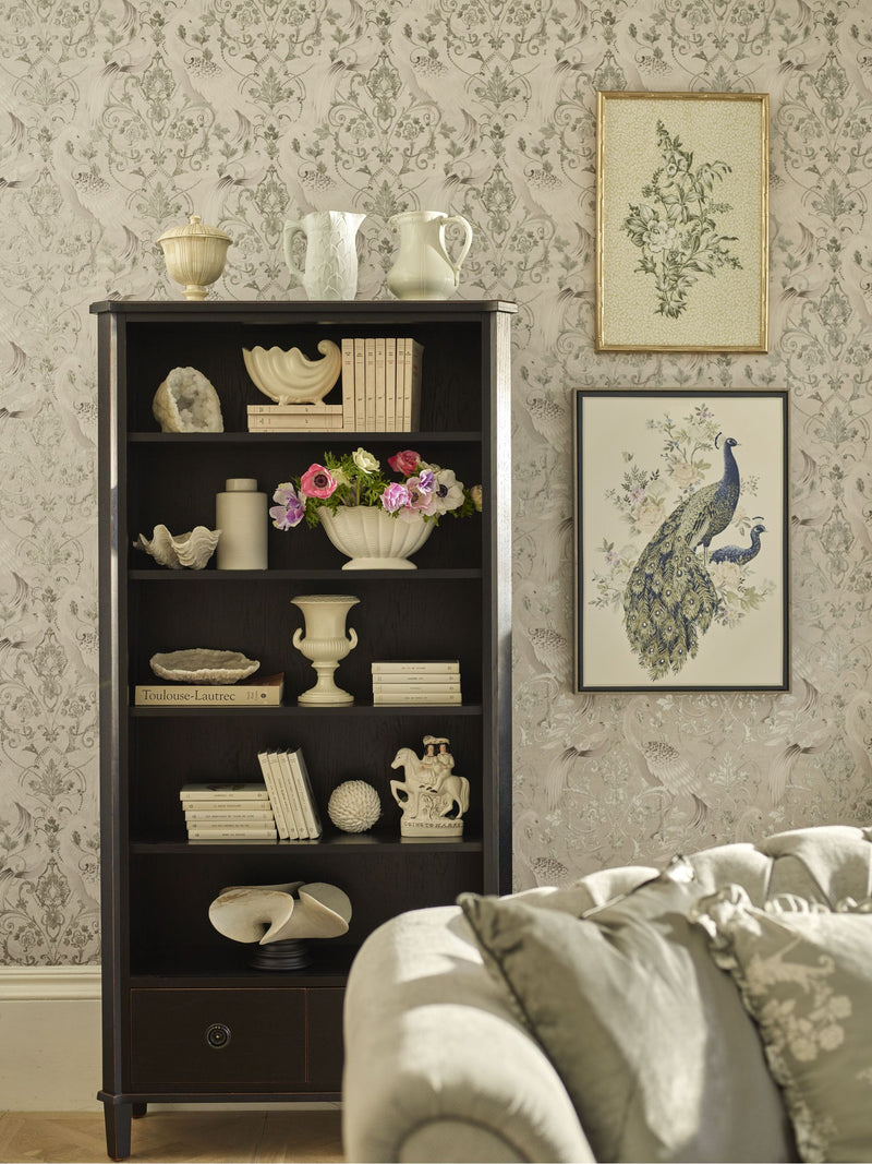 Laura Ashley Black Henshaw bookcase - British product