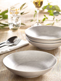 Kya stoneware pasta bowl set of 4 (British brand)