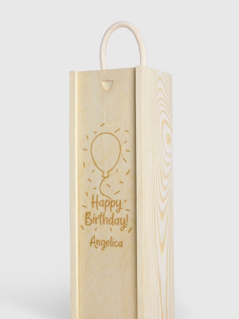 Absolut Vodka personalised happy birthday gift box, imported from the UK