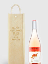 Next Gifted Drinks Personalised New Home Gift Box with Rose Wine- Buy online at McGrocer