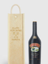 Next Gifted Drinks Personalised New Home Gift Box with Baileys 70cl- Buy online at McGrocer