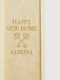 Gifted Drinks personalised new home gift box with Baileys 70cl, imported from the UK