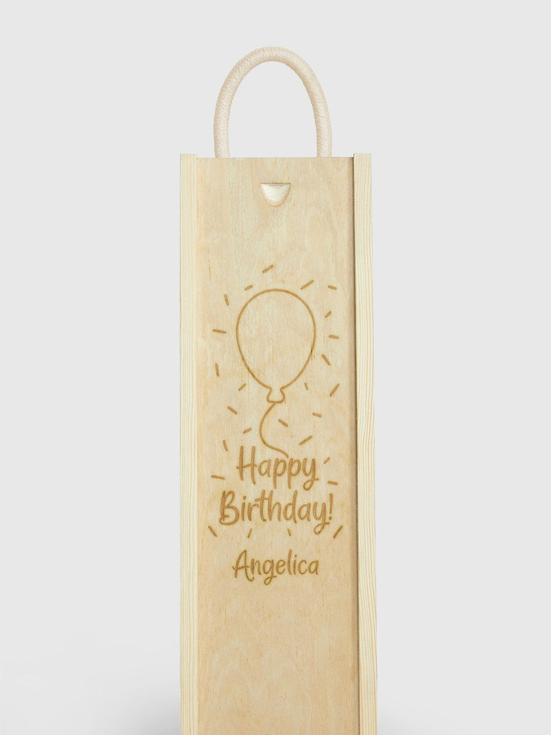 Bombay Sapphire personalised happy birthday gin gift box, imported from the UK