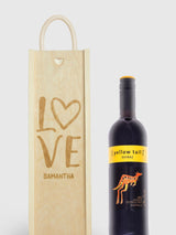 Next Gifted Drinks Personalised with Love Gift Box Red Wine- Buy online at McGrocer