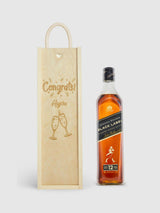 Next Johnnie Walker Black Label Scotch Whisky Personalised Gift Box- Buy online at McGrocer