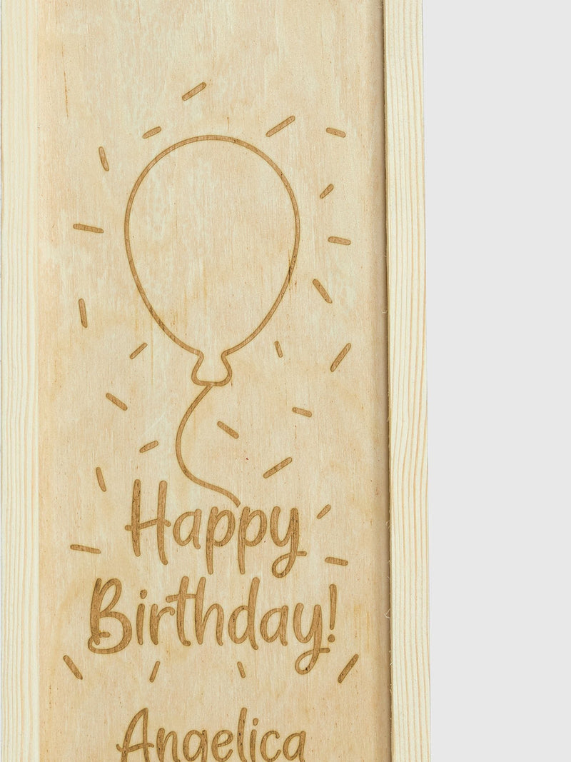 Jack Daniel's personalised birthday gift box, imported from the UK