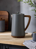 Grey Bronx Wood Effect Kettle