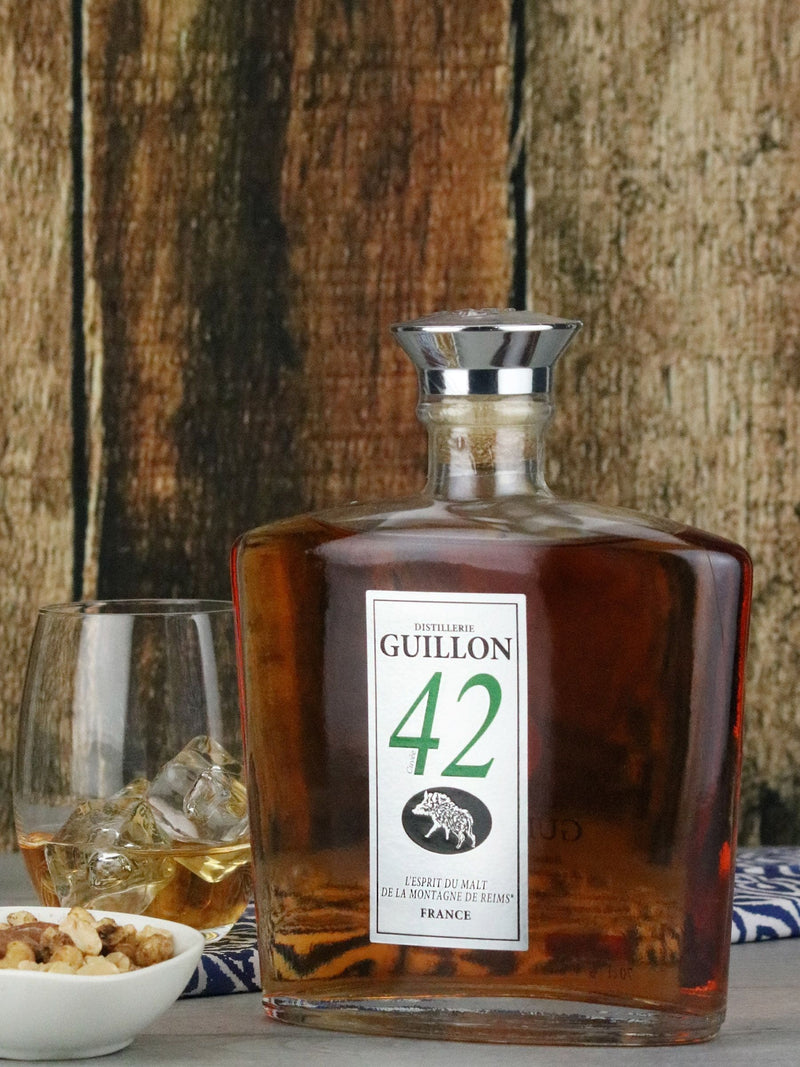 Le Bon Vin Guillon Cuvee 42 French whisky 700ml, UK version