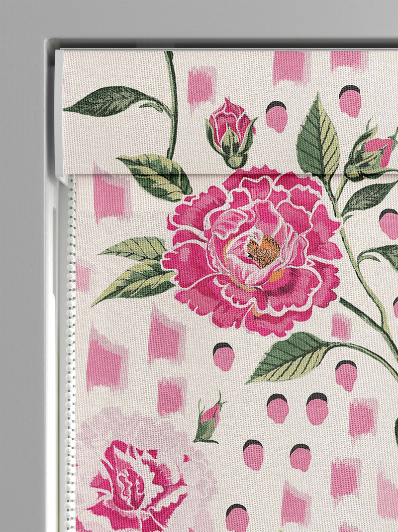 Cath Kidston Pink Tea Rose Roman blind, UK version