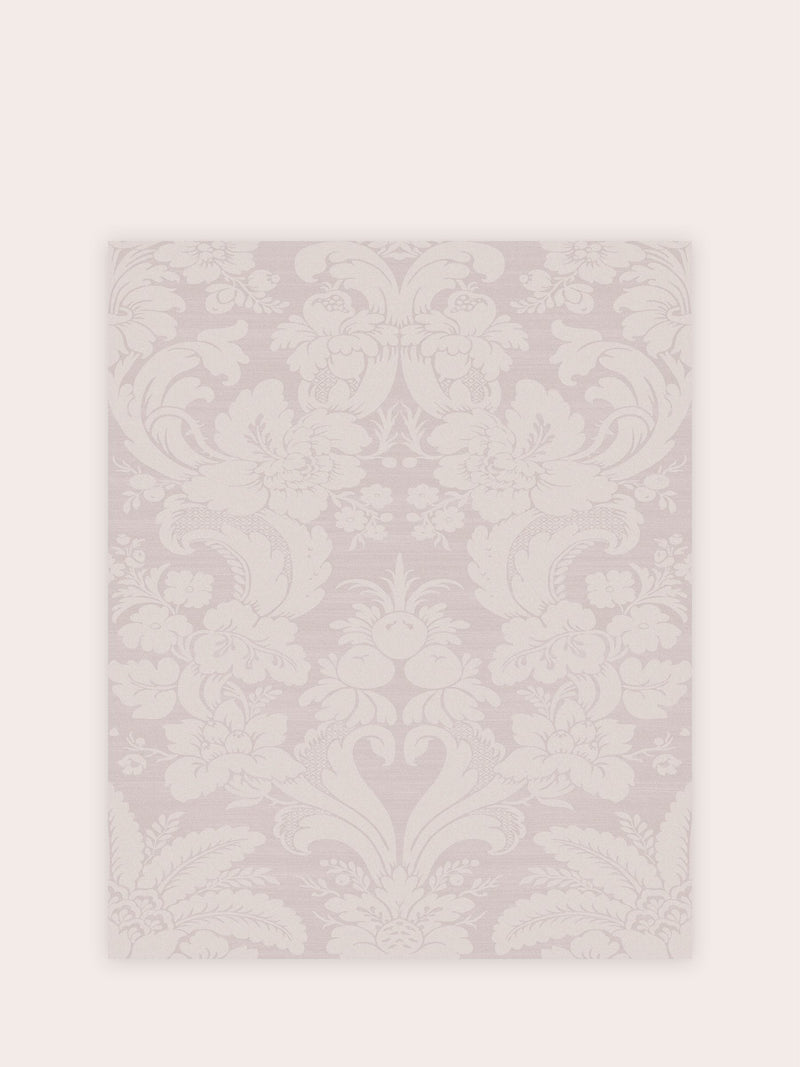 Laura Ashley Sugared Violet Martigues wallpaper sample (British brand)