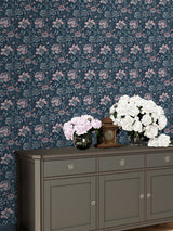 Next Laura Ashley Dark Seaspray Portia Paste The Wall Wallpaper Sample A4- Buy online at McGrocer