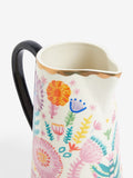 Lucy Tiffney floral ceramic vase jug, UK version