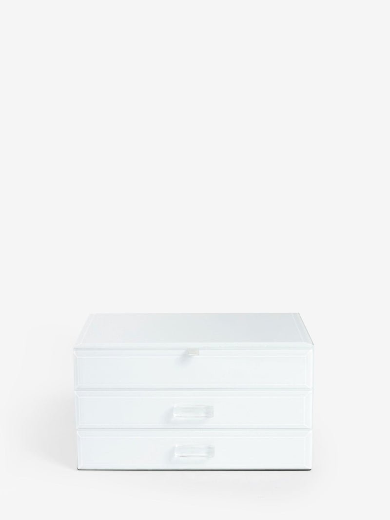 White Sloane jewellery box (British brand)