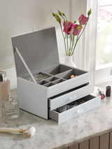 Next White Sloane Jewellery Storage Box- Buy online at McGrocer