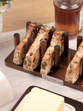 Artisan Street brown acacia toast rack - British product