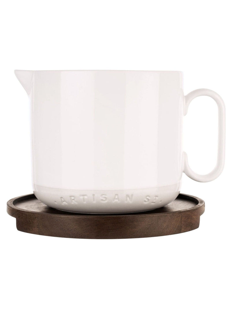 Artisan Street white large sauce jug - British product