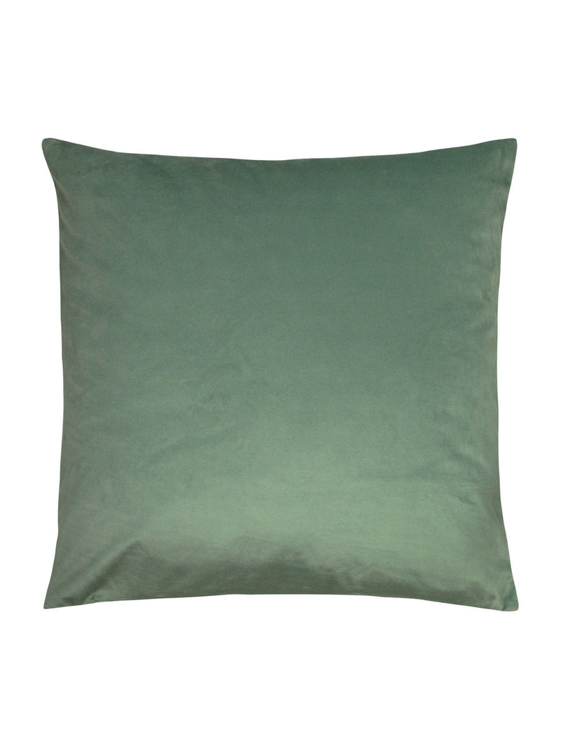 Riva Paoletti Green Jungle Parade printed polyester cushion, UK version