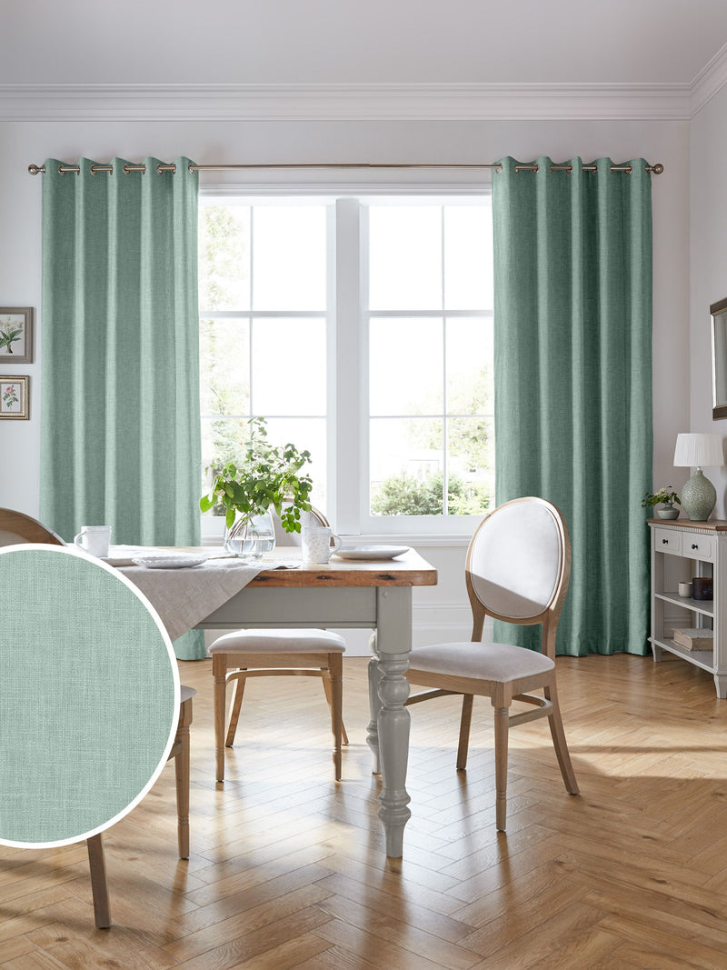 Laura Ashley grey made to measure curtains (British brand)