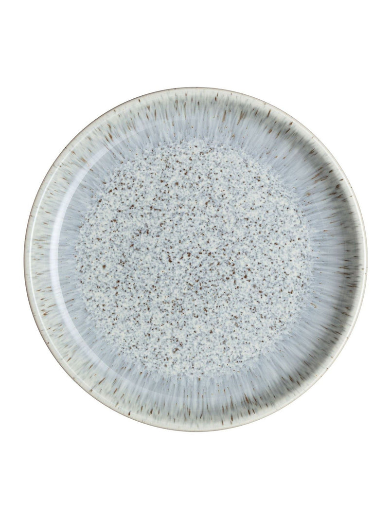 Denby Grey Halo Speckle tableware set 12 piece - British product
