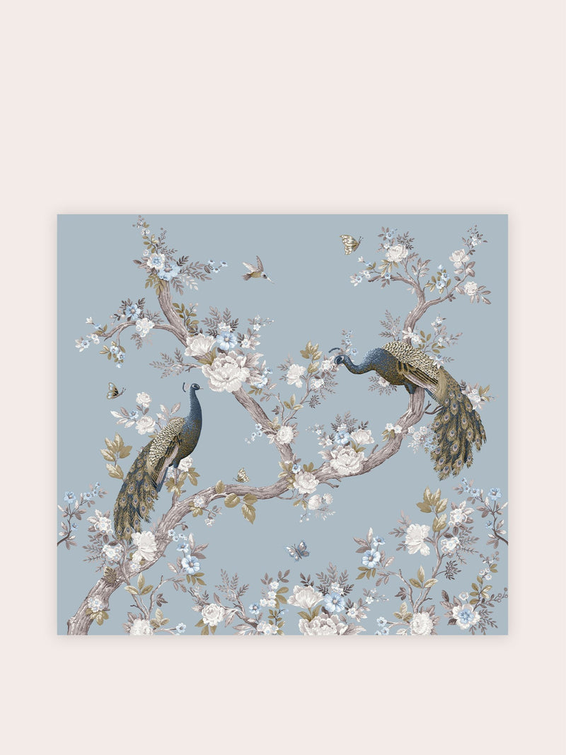 Laura Ashley Blue Belvedere mural 3M - British product