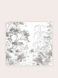 Laura Ashley black Talbenny wallpaper mural 3m, UK version