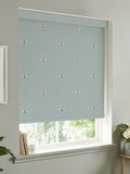 Sophie Allport bee roller blind sky blue, UK version