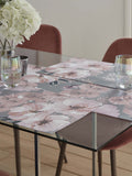 Catherine Lansfield grey dramatic floral placemats set of 2, 30x46cm each - British product