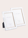 Laura Ashley Whitford nickel-plated photo frame, UK version