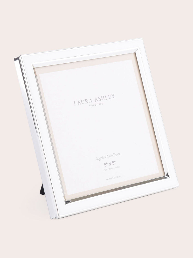 Laura Ashley Steynton silver plated picture frame, UK version