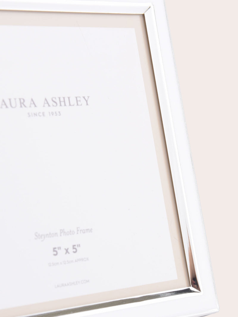 Laura Ashley Steynton silver plated picture frame, UK version
