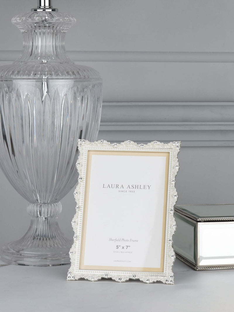 Laura Ashley Silver Sherfield silver plated picture frame, UK version