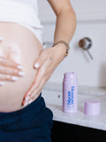 Bloom and Blossom bump to baby massage oil, imported from the UK