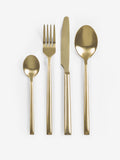 Gold Valencia 16-piece cutlery set, UK version