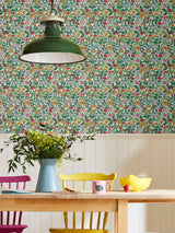 Next Joules Rainbow Arts & Crafts Floral Wallpaper- Buy online at McGrocer