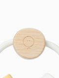 MORI natural wooden rattle ring (British brand)