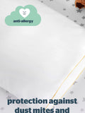 Silentnight Safe Nights breathable cot bed pillow (British brand)