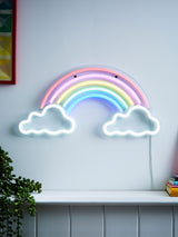 Next Glow White Neon Rainbow Wall Light- Buy online at McGrocer