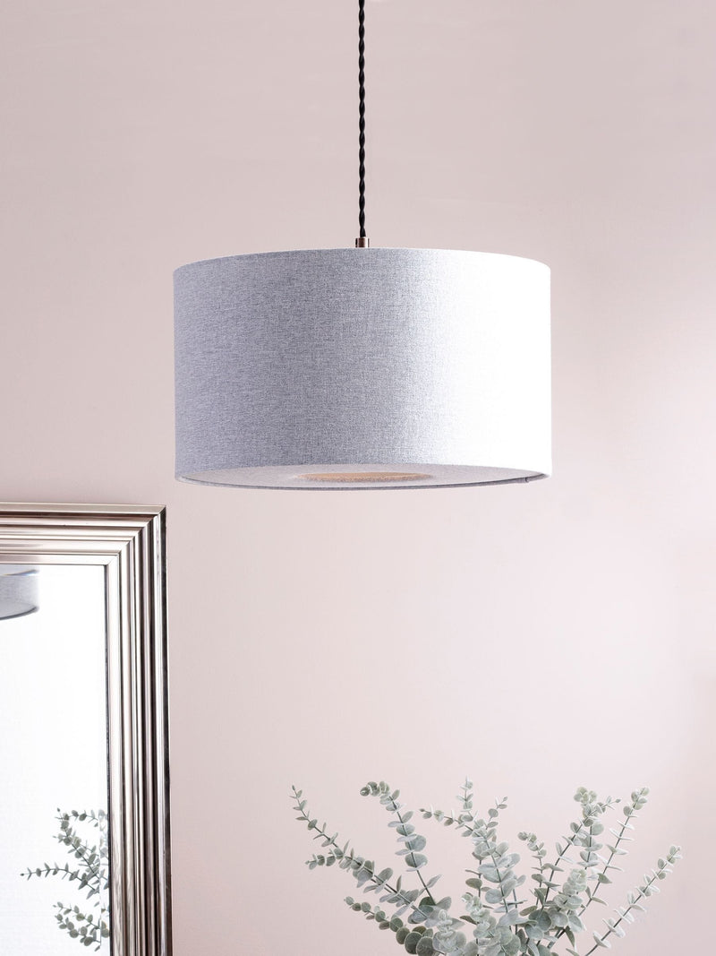 BHS marle grey ceiling light 40cm, UK version