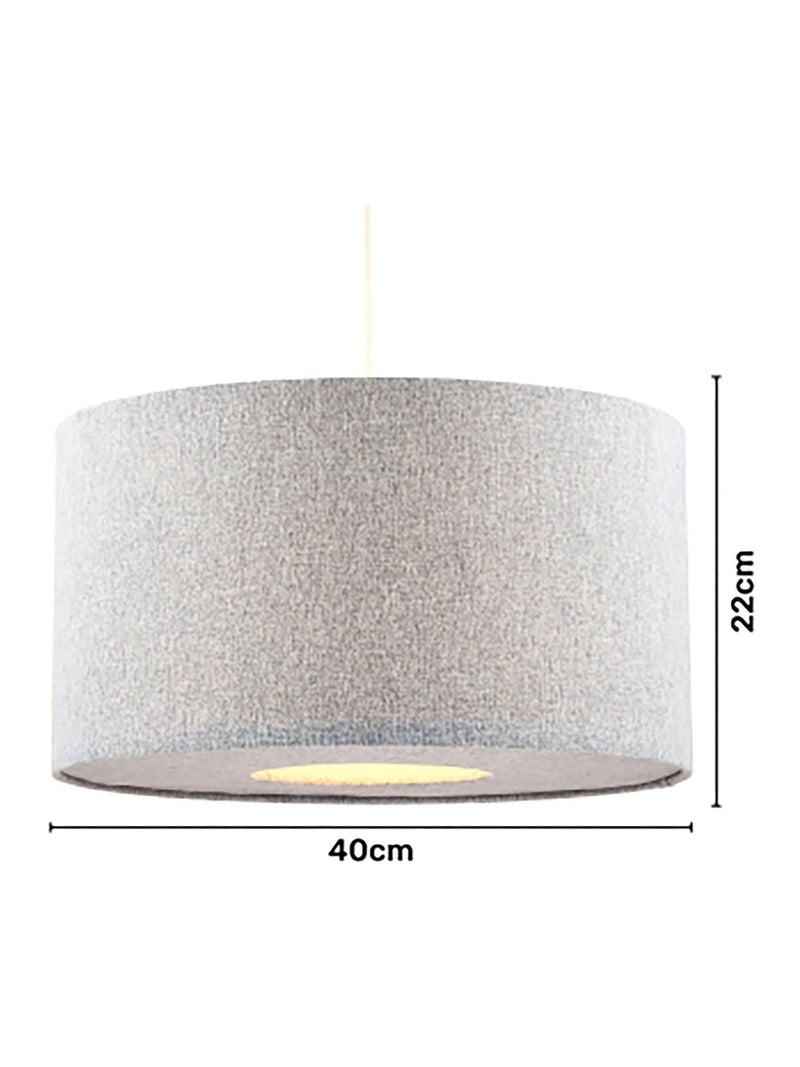 BHS marle grey ceiling light 40cm, UK version